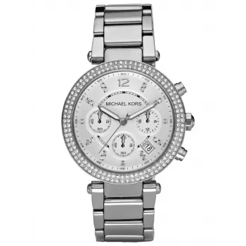Michael Kors MK5353 Sieviešu Zelta Toņa Nerūsējošā Tērauda Hronogrāfa Pulkstenis 39mm