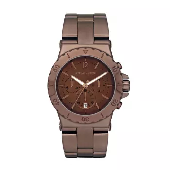 Michael Kors MK5519 Sieviešu rozā zelta nerūsējošā tērauda hronogrāfa pulkstenis 43mm