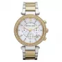 Michael Kors MK5626 Sieviešu rozā zelta toņa nerūsējošā tērauda hronogrāfa pulkstenis 39 mm
