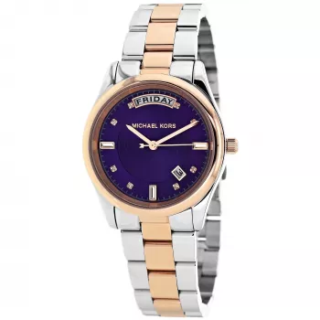 Michael Kors MK6072 Sieviešu sudraba toņa nerūsējošā tērauda pulkstenis 34mm