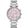 Michael Kors MK6105 Sieviešu rozā zelta toņa nerūsējošā tērauda hronogrāfa pulkstenis 39 mm