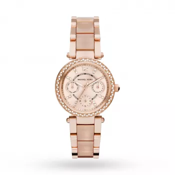 Michael Kors MK6110 Sieviešu rožu zelta nerūsējošā tērauda pulkstenis 33mm