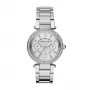 Michael Kors Parker Mini sieviešu kvarca hronogrāfa pulkstenis MK5615 33mm rozā zelta nerūsējošais tērauds