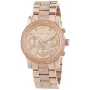 Michael Kors Parker Sieviešu hronogrāfa pulkstenis MK5827 38mm Rožu zelta nerūsējošais tērauds