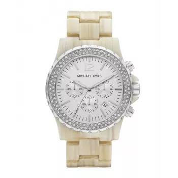 Michael Kors Parker Sieviešu rozā zelta toņa nerūsējošā tērauda hronogrāfa pulkstenis MK5598