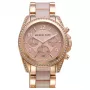 Michael Kors Parker Sieviešu Rožu zelta toņa nerūsējošā tērauda hronogrāfa pulkstenis MK5943