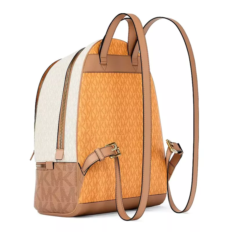 Michael Kors Raven Mugursoma Vanilla Saffiano Āda Sievietēm Vidēja 35S5GRAB6VORA