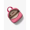 Michael Kors Rhea Mugursoma Tumši Ogu Saffiano Āda Sievietēm 27x26x14 cm