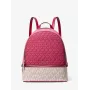 Michael Kors Rhea Mugursoma Tumši Ogu Saffiano Āda Sievietēm 27x26x14 cm