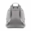 Michael Kors Rhea Sieviešu Mugursoma 28x23x10 cm Pērļu Pelēka Saffiano Āda