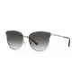 Michael Kors Women's Aviator Sunglasses MK1120-10148G Silver Frame Grey Gradient Lens 62mm