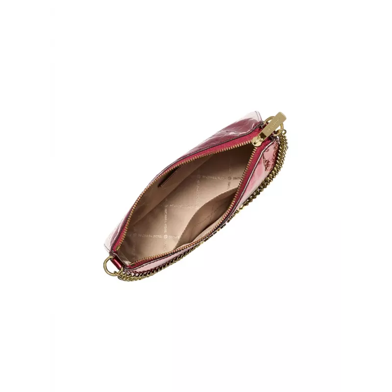 MICHAEL KORS Sieviešu somu komplekts 35F5GGZD6OCHE - Signature pārklāta audekla crossbody soma ar atbilstošu somiņu (24x15x8 cm)