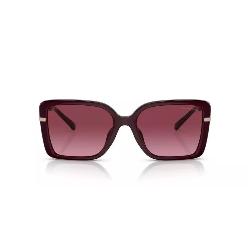 Michael Kors Sieviešu tauriņveida saulesbrilles MK2174U33448H Tumši bruņurupuča brūns gradients 55mm