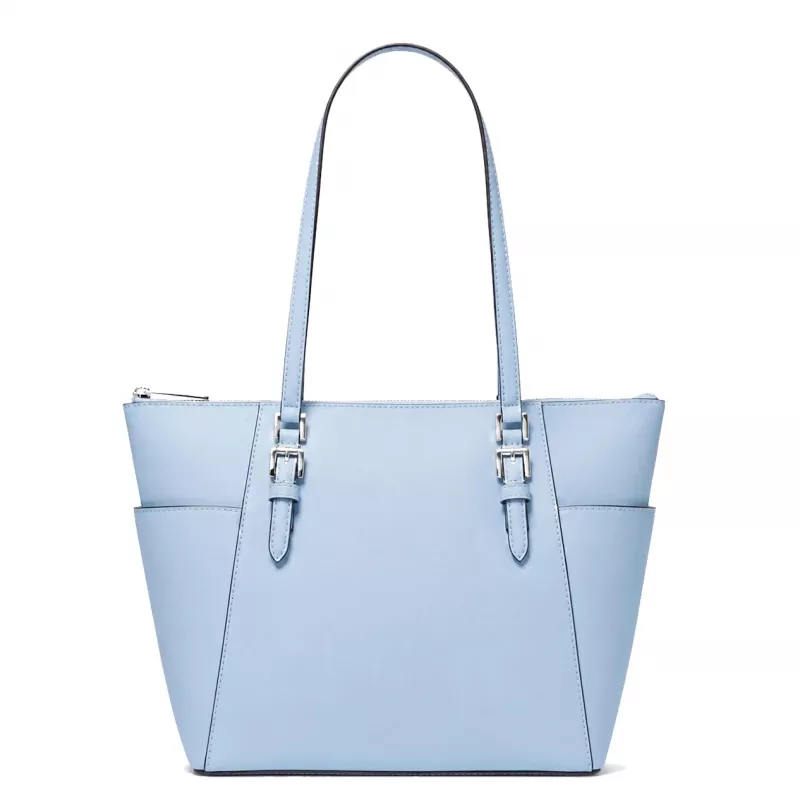 Michael Kors Sieviešu Cece Saffiano Ādas plecu soma Gaiši zelta 25x28x11 cm