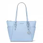 Michael Kors Sieviešu Cece Saffiano Ādas plecu soma Gaiši zelta 25x28x11 cm