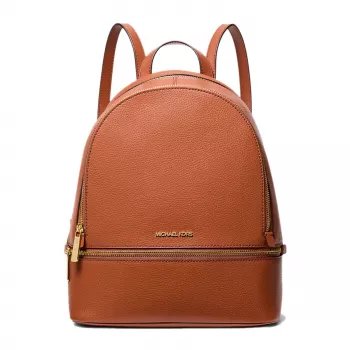 Michael Kors Sieviešu Grab Mini Mugursoma 35S5GRAB2LLUG Saffiano Āda Zelta Krāsas Aparatūra