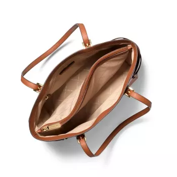 Michael Kors sieviešu Greenwich Saffiano ādas plecu soma Luggage 31x28x15cm