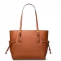 Michael Kors sieviešu Greenwich Saffiano ādas plecu soma Luggage 31x28x15cm