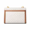 MICHAEL KORS sieviešu Gwen crossbody soma 35S5GWHL8BVAN vaniļas krāsā, 24x18x8 cm