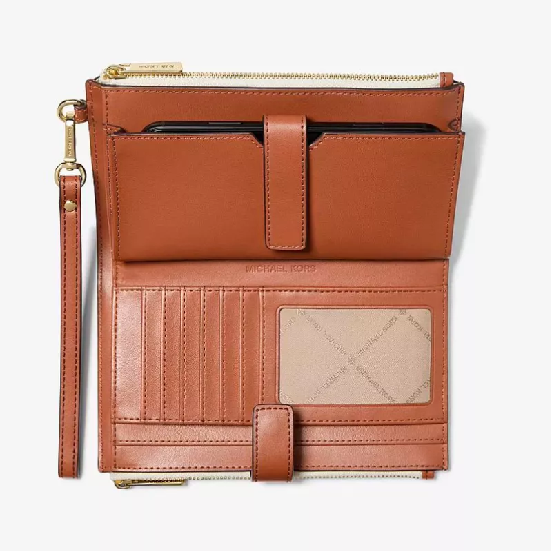 Michael Kors sieviešu Jet Set Travel portfelis 35F8GTVW0BVAN - vaniļas 18.5x11x3cm