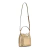 MICHAEL KORS Sieviešu Jet Set Travel Crossbody soma 35S6G2ZC1KPAL - Signature Canvas, Gold-Tone Hardware