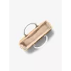 Michael Kors sieviešu Jet Set Travel crossbody soma 35T4G7ZC5WOPT - Signature audekls, zelta toņa furnitūra