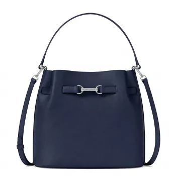 MICHAEL KORS Women's Jet Set Travel Saffiano Leather Crossbody Bag 35R6S2ZS6TNAV, Navy