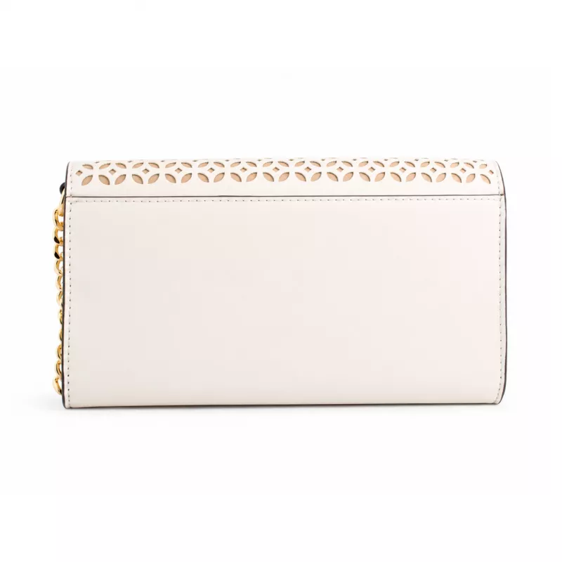 MICHAEL KORS sieviešu Jet Set Travel Saffiano ādas crossbody soma 35S6G2ZC7YLTC 22x15x4cm