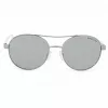 Michael Kors Women's MK-1159 Pilot Sunglasses - Black Acetate Frame, Grey Gradient Lens