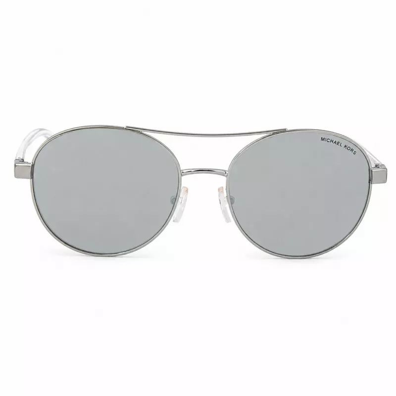 Michael Kors Women's MK-1159 Pilot Sunglasses - Black Acetate Frame, Grey Gradient Lens