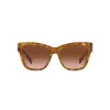 Michael Kors Women's MK2182U Sunglasses - Dark Tortoise Acetate Frame, Brown Gradient Lenses, 55mm