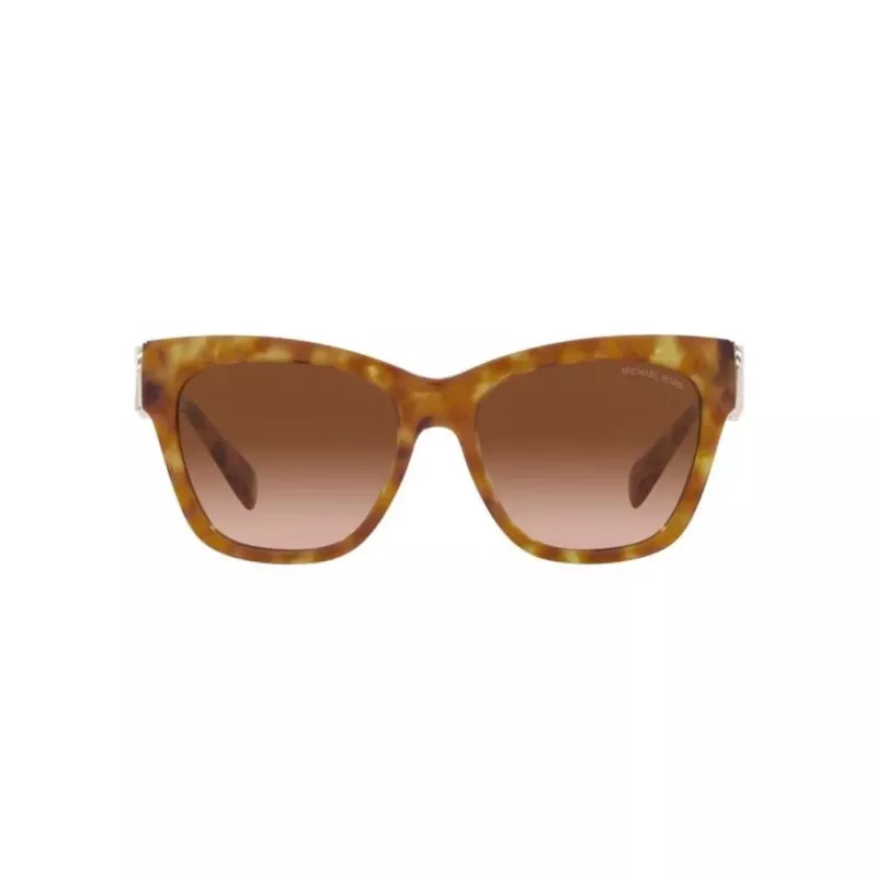 Michael Kors Women's MK2182U Sunglasses - Dark Tortoise Acetate Frame, Brown Gradient Lenses, 55mm
