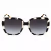 Michael Kors Women's MK2206SNOWLEO Sunglasses Snow Leopard Acetate Grey Gradient 55mm