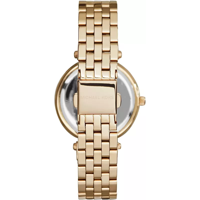 Michael Kors Sieviešu pulkstenis MK3365 rozā zelta krāsas nerūsējošā tērauda 34 mm