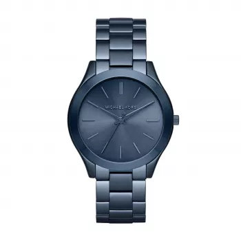 Michael Kors Sieviešu MK3419 Roze zelta toņa nerūsējošā tērauda pulkstenis 39mm