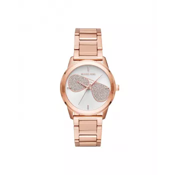 Michael Kors Sieviešu pulkstenis MK3673 rozā zelta krāsas nerūsējošā tērauda 38mm
