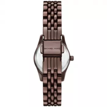 Michael Kors sieviešu MK4844 26mm nerūsējošā tērauda pulkstenis ar sudraba ciparnīcu