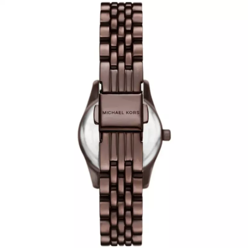 Michael Kors sieviešu MK4844 26mm nerūsējošā tērauda pulkstenis ar sudraba ciparnīcu