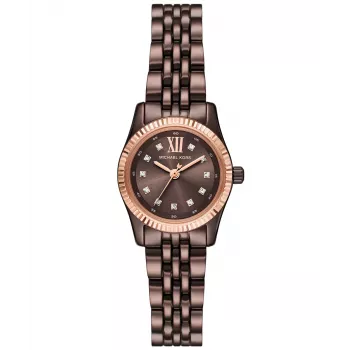 Michael Kors sieviešu MK4844 26mm nerūsējošā tērauda pulkstenis ar sudraba ciparnīcu