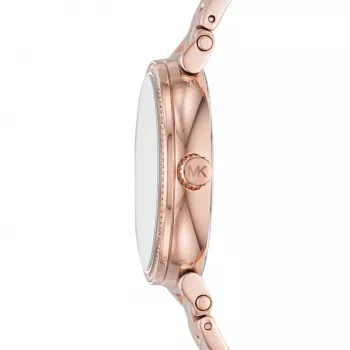 Michael Kors Sieviešu Pulkstenis Pyper Roze Zelts Nerūsējošais Tērauds MK3971 35mm
