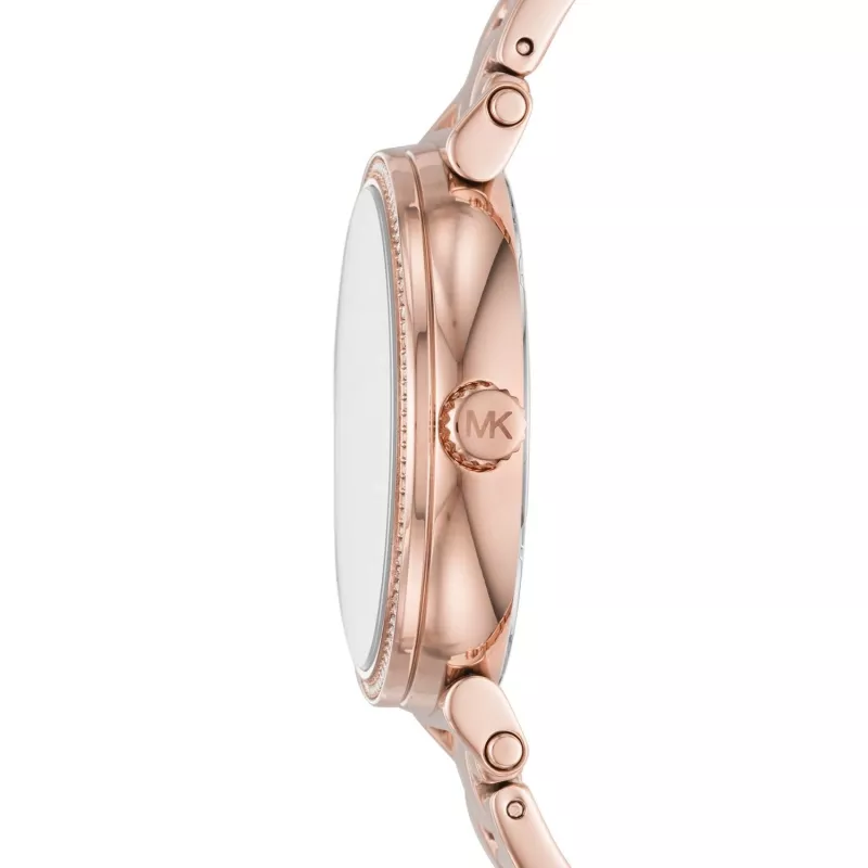 Michael Kors Sieviešu Pulkstenis Pyper Roze Zelts Nerūsējošais Tērauds MK3971 35mm