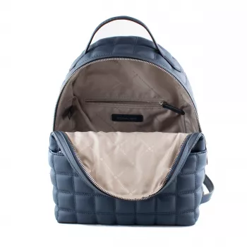 Michael Kors Sieviešu mugursoma Rhea Navy Saffiano āda 35R5S6HB6VNAV