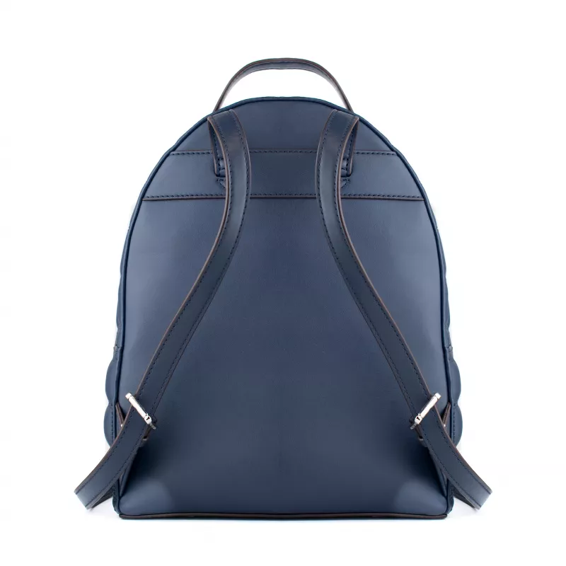Michael Kors Sieviešu mugursoma Rhea Navy Saffiano āda 35R5S6HB6VNAV