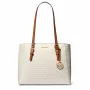Michael Kors sieviešu Saffiano ādas somu komplekts – tote soma un maciņš (vaniļas) – Modelis 35F3GCFT9TVAN