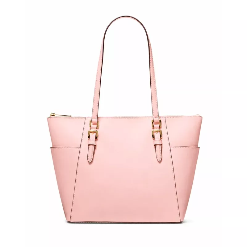 Michael Kors sieviešu Saffiano ādas tote soma 35T0GCFT7LPOW Powder Blush 25x28x11cm