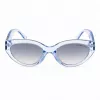 Michael Kors Sieviešu gaiši zilas kvadrātveida saulesbrilles MK2253USKYBLU 53mm
