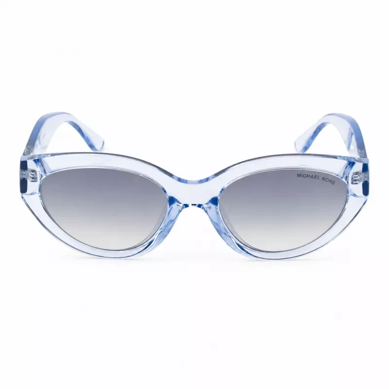 Michael Kors Sieviešu gaiši zilas kvadrātveida saulesbrilles MK2253USKYBLU 53mm