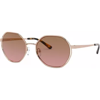 Michael Kors Sieviešu saulesbrilles MK1072-110814 Gaiši zelts Brūns gradients 57mm