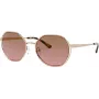 Michael Kors Sieviešu saulesbrilles MK1072-110814 Gaiši zelts Brūns gradients 57mm