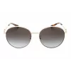 Michael Kors Sieviešu Saulesbrilles MK1119-10148G Kvadrātveida Caurspīdīgi Pelēks Rāmis Pelēks Gradienta Lēcas 57/16/140 mm